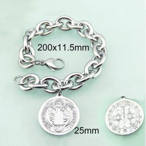 Stainless Steel Bracelet - KB56749-Z