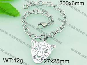 Stainless Steel Bracelet(women)  - KB57992-Z