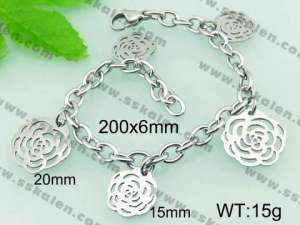 Stainless Steel Bracelet(women)  - KB58011-Z