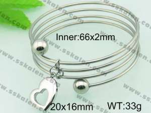 Stainless Steel Bangle  - KB58199-Z