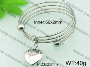 Stainless Steel Bangle  - KB58200-Z