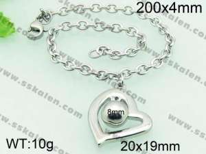 Stainless Steel Bracelet(women)  - KB58954-Z