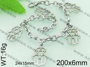 Stainless Steel Bracelet(women)  - KB59292-Z