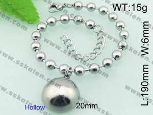 Stainless Steel Bracelet(women)  - KB59380-Z