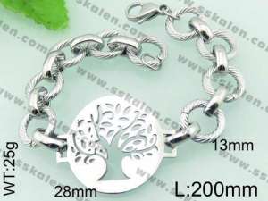 Stainless Steel Bracelet(women)  - KB59388-Z