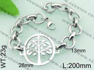 Stainless Steel Bracelet(women)  - KB59389-Z