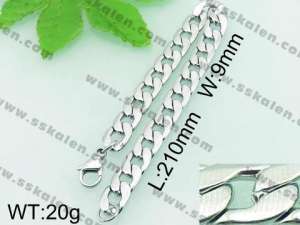 Stainless Steel Bracelet(Men) - KB59624-Z