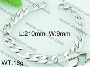 Stainless Steel Bracelet(Men) - KB59625-Z