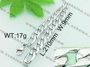 Stainless Steel Bracelet(Men) - KB59626-Z