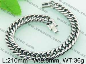 Stainless Steel Bracelet(Men) - KB59998-TSC