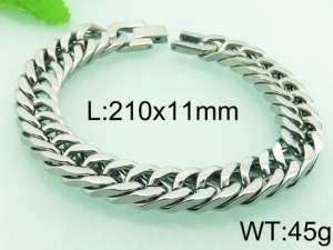 Stainless Steel Bracelet(Men) - KB60008-TSC