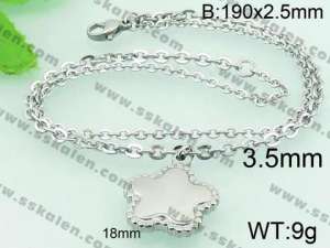 Stainless Steel Bracelet(women)  - KB60255-Z