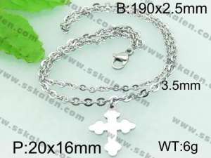 Stainless Steel Bracelet(women)  - KB60267-Z