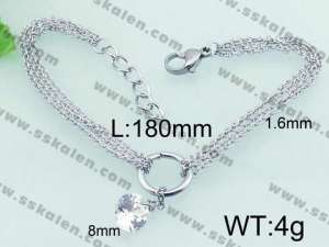  Stainless Steel Bracelet(women)  - KB60884-YJ