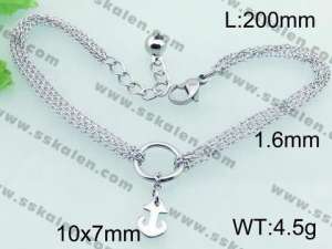 Stainless Steel Bracelet(women)  - KB60892-YJ