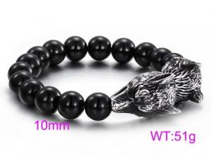 Stainless Steel Special Bracelet - KB60920-BD