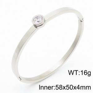 Stainless Steel Bangle - KB60938-K