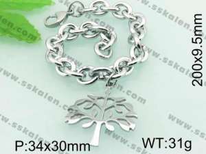 Stainless Steel Bracelet(women)  - KB60991-Z