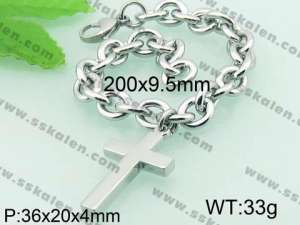 Stainless Steel Bracelet(women)  - KB60992-Z