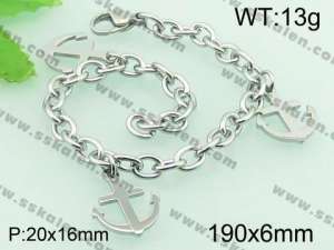 Stainless Steel Bracelet(women)  - KB61014-Z