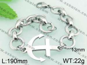 Stainless Steel Bracelet(women)  - KB61023-Z