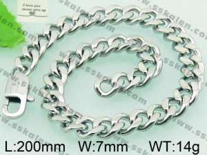 Stainless Steel Bracelet(Men) - KB61133-Z