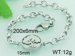 Stainless Steel Bracelet(women)  - KB61320-Z