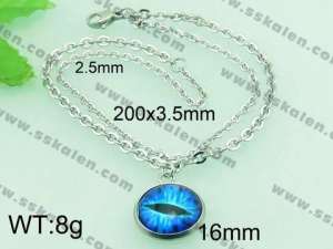 Stainless Steel Stone Bracelet  - KB61337-Z