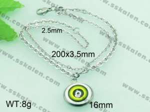 Stainless Steel Stone Bracelet  - KB61340-Z