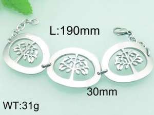  Stainless Steel Bracelet(women)  - KB61470-Z