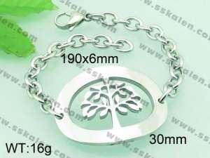 Stainless Steel Bracelet(women)  - KB61489-Z