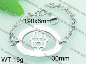 Stainless Steel Bracelet(women)  - KB61494-Z