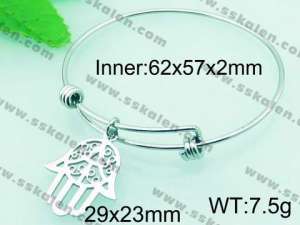 Stainless Steel Bangle - KB61783-Z