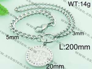 Stainless Steel Bracelet(women) - KB61875-Z