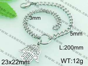 Stainless Steel Bracelet(women) - KB61884-Z