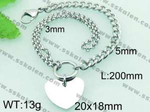 Stainless Steel Bracelet(women) - KB61885-Z