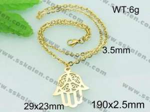 Stainless Steel Gold-plating Bracelet - KB62031-Z