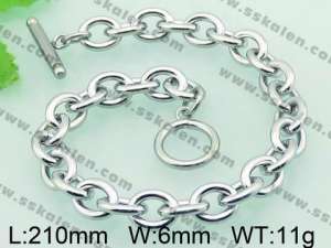 Stainless Steel Bracelet(Men) - KB62309-Z