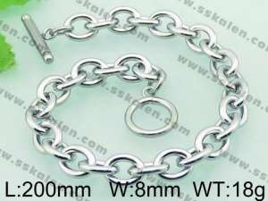 Stainless Steel Bracelet(Men) - KB62310-Z