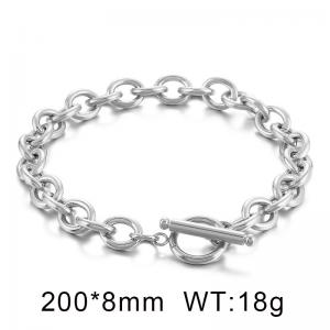 Stainless Steel Bracelet(Men) - KB62310-Z