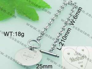 Stainless Steel Bracelet(women) - KB62619-Z