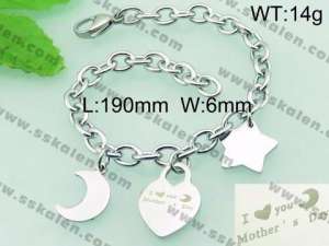 Stainless Steel Bracelet(women) - KB62626-Z