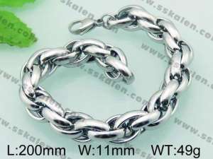 Stainless Steel Bracelet(Men) - KB62742-Z