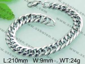 Stainless Steel Bracelet(Men) - KB62748-Z