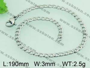 Stainless Steel Bracelet(Men) - KB62751-Z