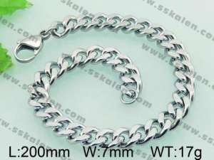 Stainless Steel Bracelet(Men) - KB62753-Z
