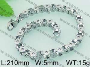 Stainless Steel Bracelet(Men) - KB62756-Z