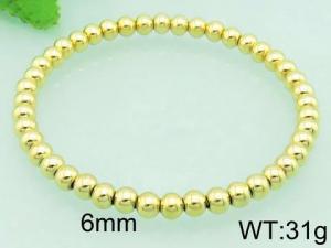 Stainless Steel Gold-plating Bracelet - KB63227-LO