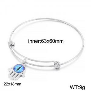 Stainless Steel Bangle - KB63330-Z