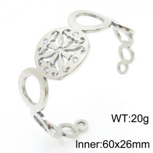 Stainless Steel Bangle - KB63343-K